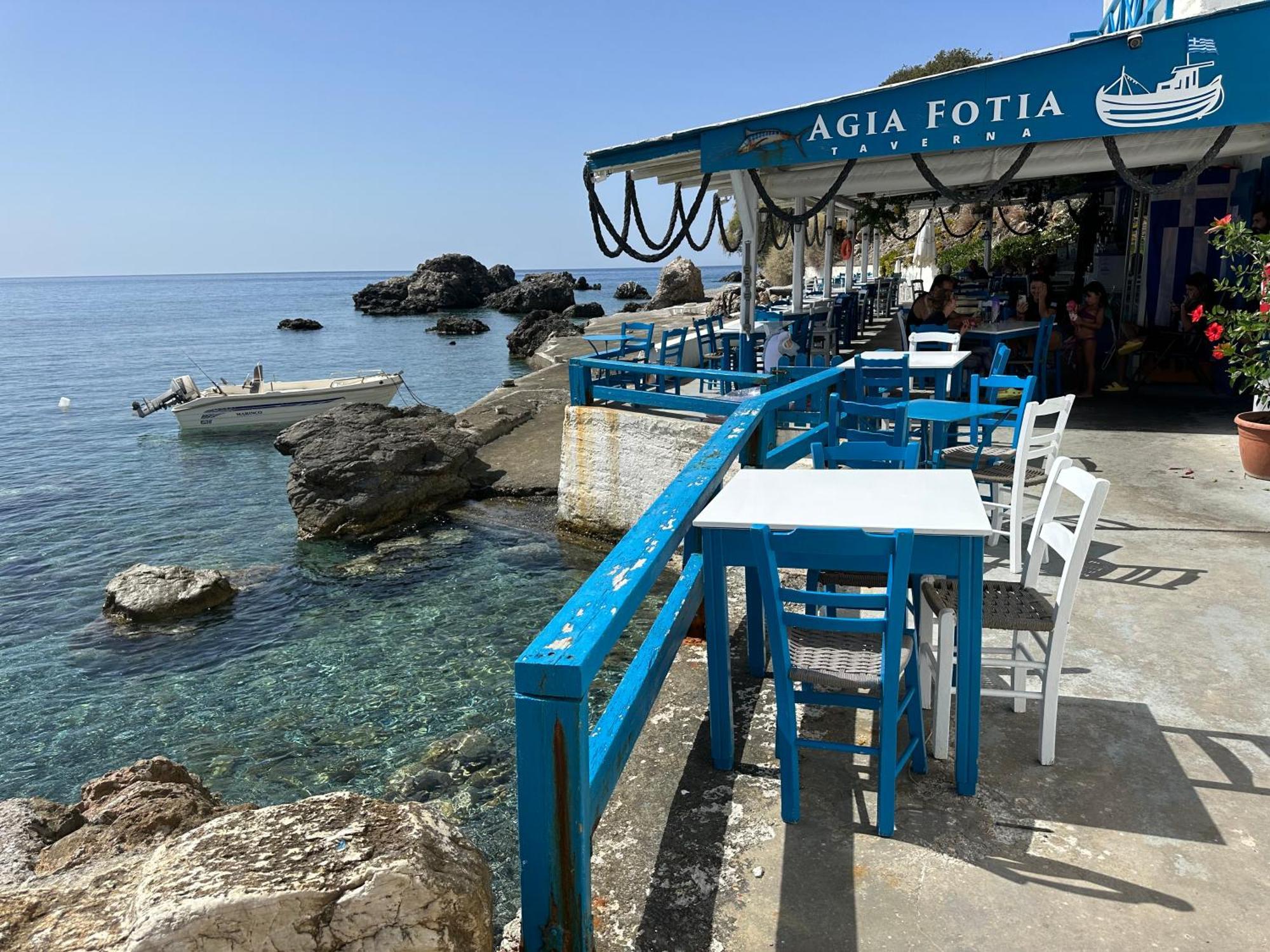 Agia Fotia Taverna Kerames Exteriér fotografie